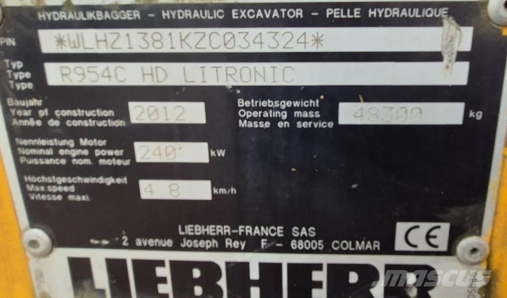 Liebherr r954c Excavatoare pe șenile
