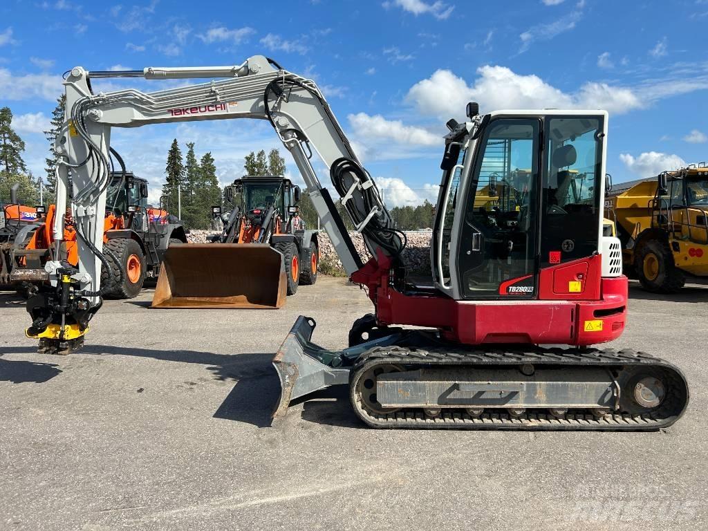 Takeuchi TB280FR Excavatoare 7t - 12t