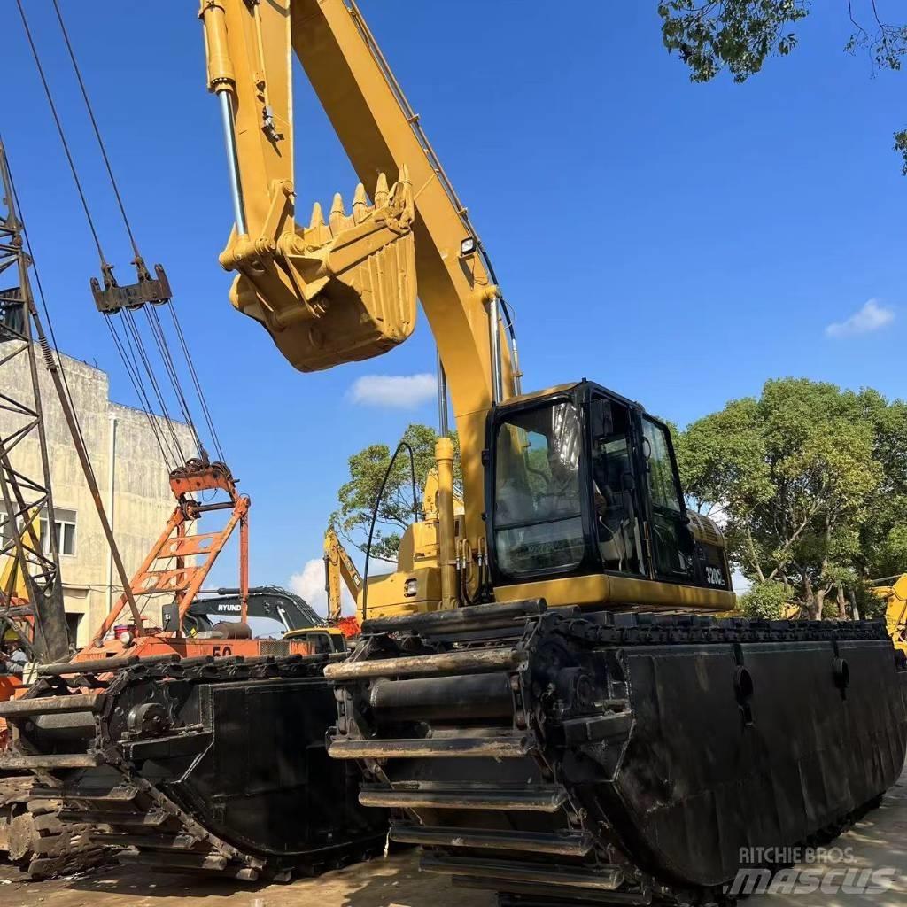 CAT 320 C Excavator amfibiu