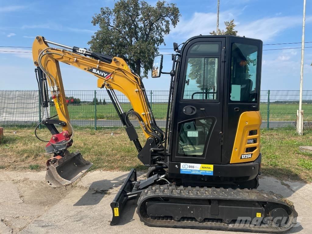 Sany SY 26 U Mini excavatoare < 7t