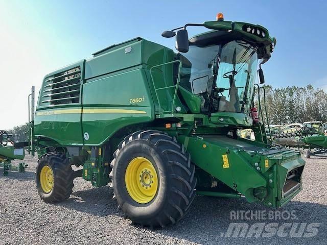 John Deere T660 i Combine de secerat
