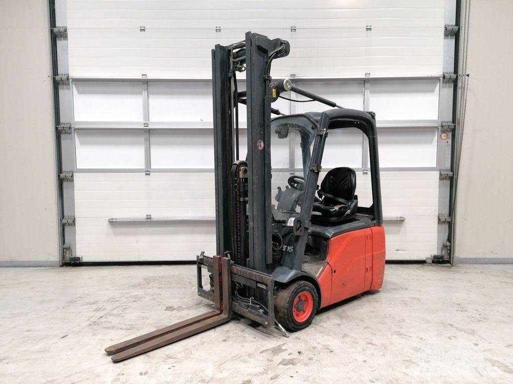 Linde E16C-00 Stivuitor electric