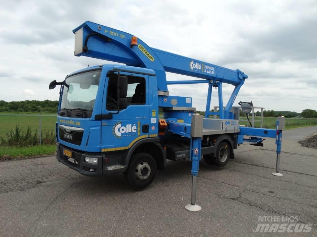 Palfinger P 300 KS Platforme aeriene montate pe camion