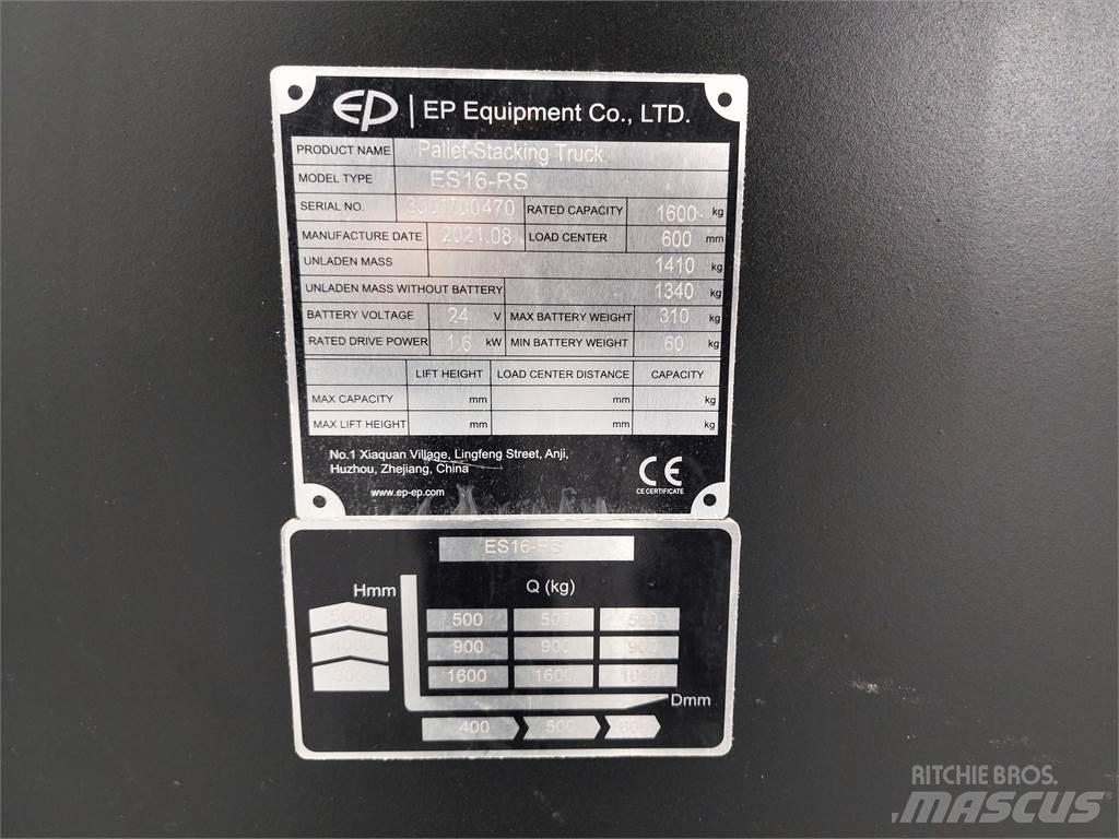  ES16 RSL Litio Transpaleta cu platforma
