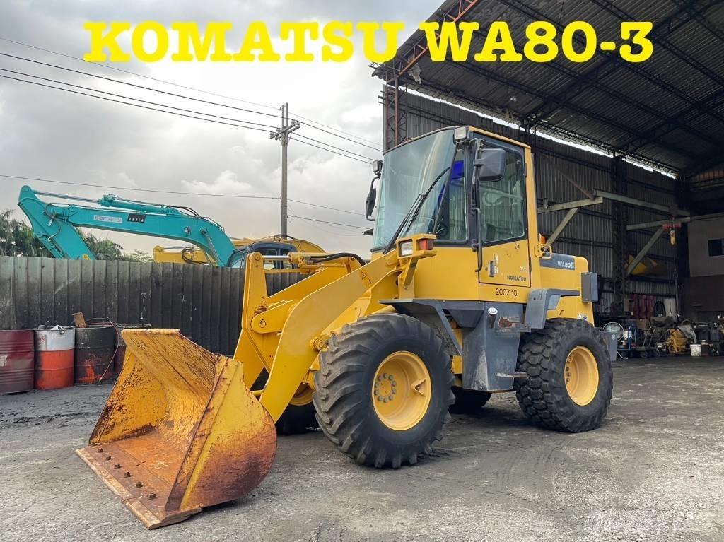 Komatsu WA80-3 Incarcator pe pneuri