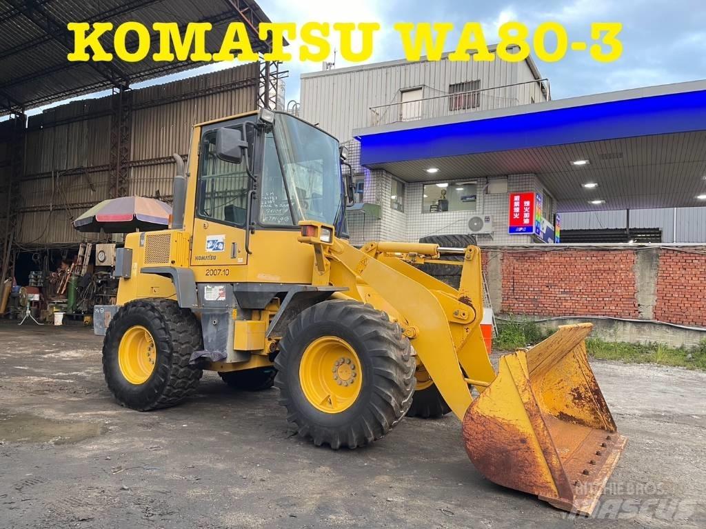 Komatsu WA80-3 Incarcator pe pneuri