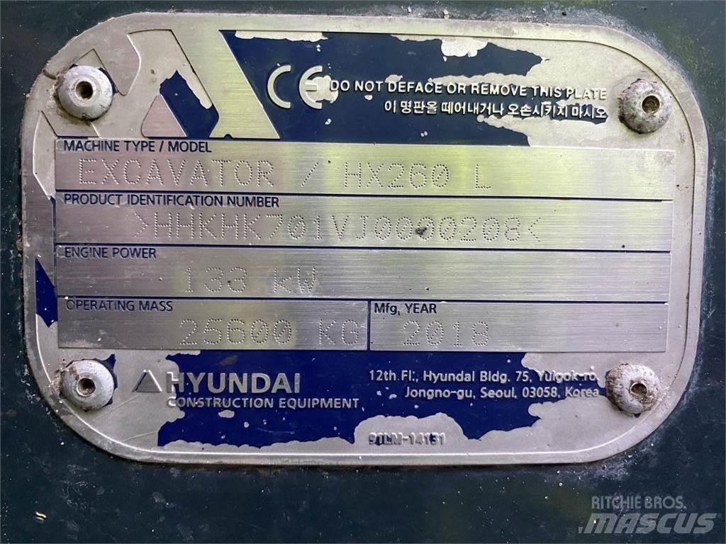 Hyundai HX260 Excavatoare pe șenile
