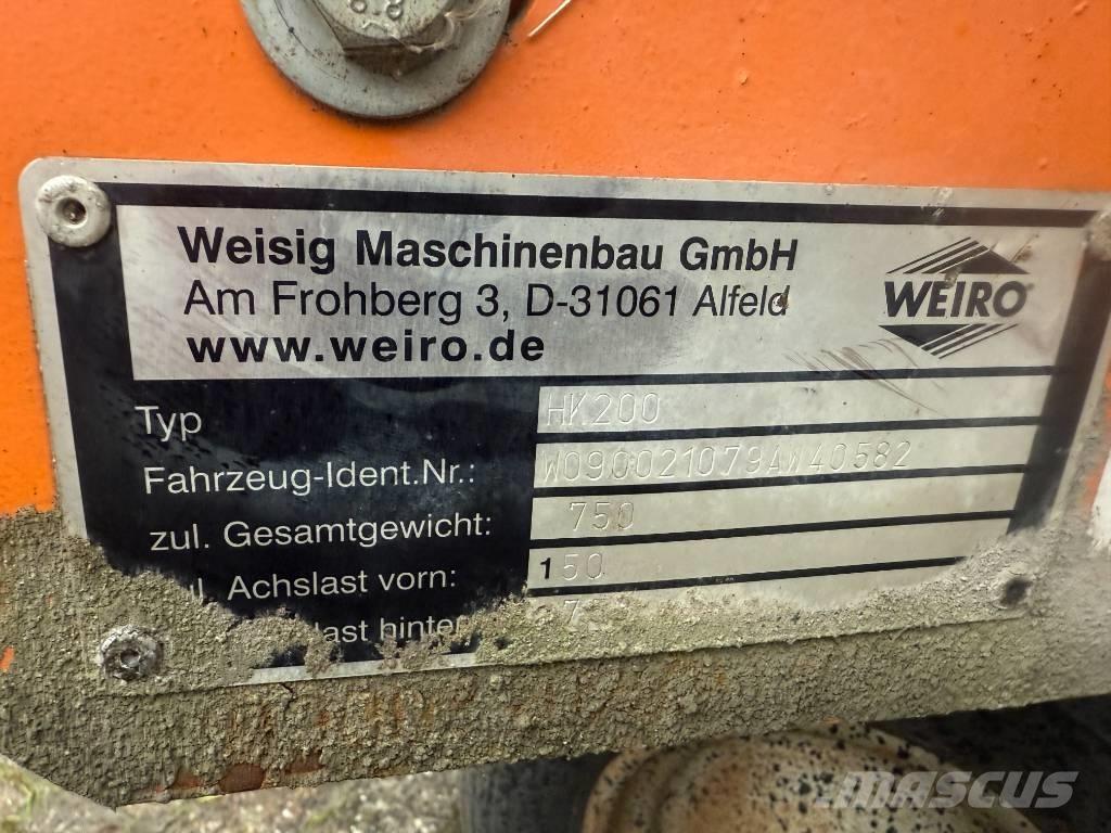 Weiro Bitumensprayer Pulverizatoare de bitum