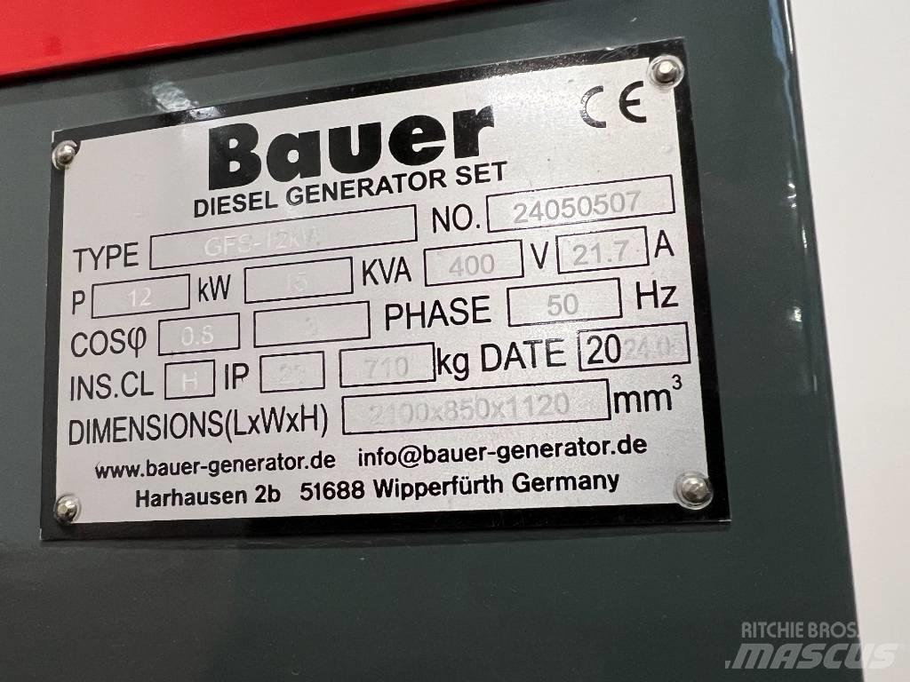 Bauer GFS-12 Generatoare Diesel