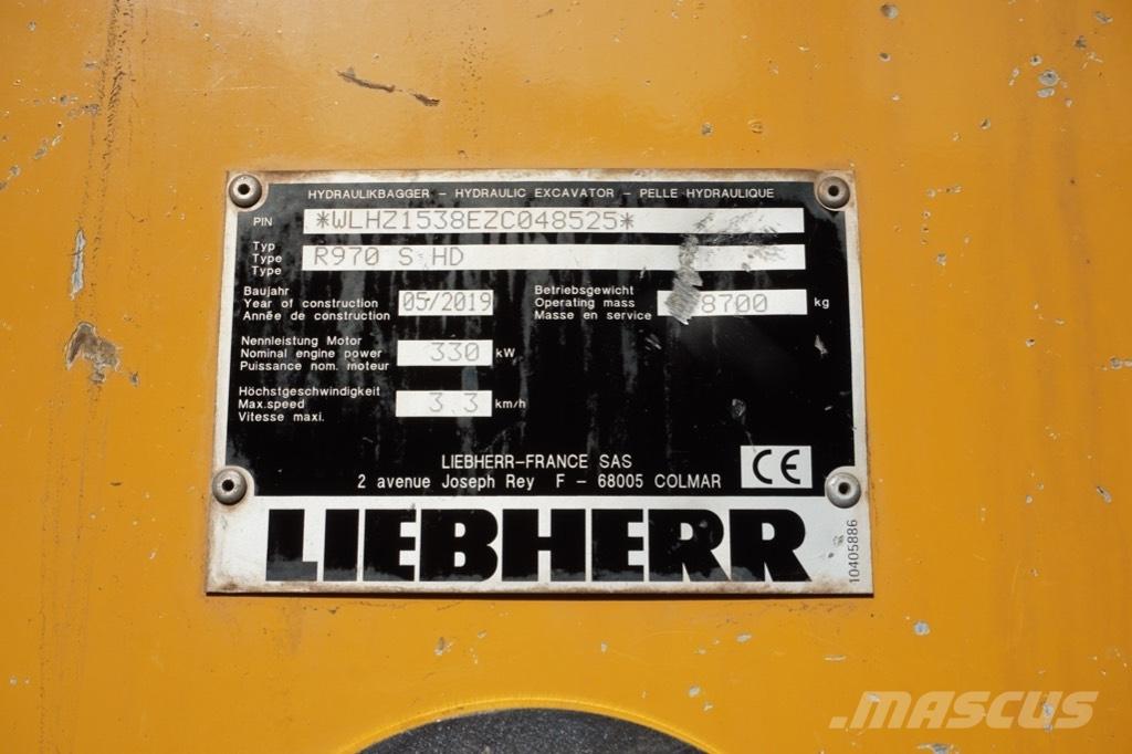 Liebherr R 970 SHD Excavatoare pe șenile
