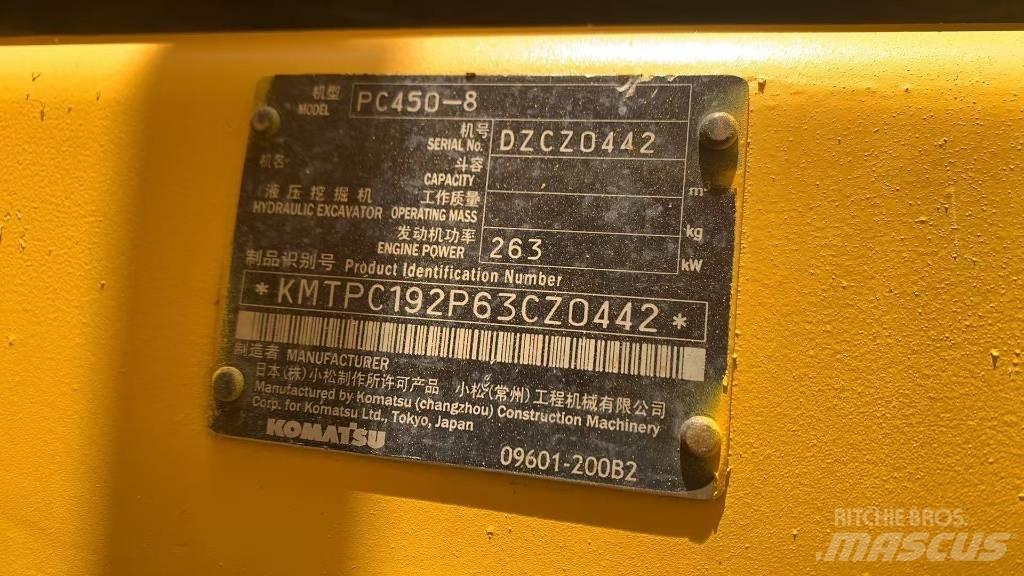 Komatsu PC 450 Excavatoare pe șenile
