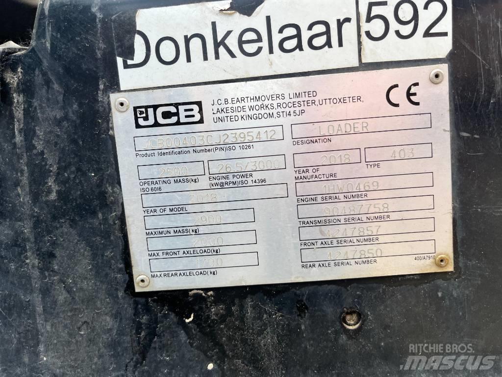 JCB 403 Mini incarcatoare