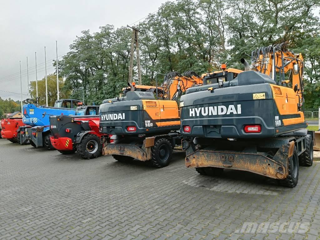 Hyundai HW140 Excavatoare cu roti