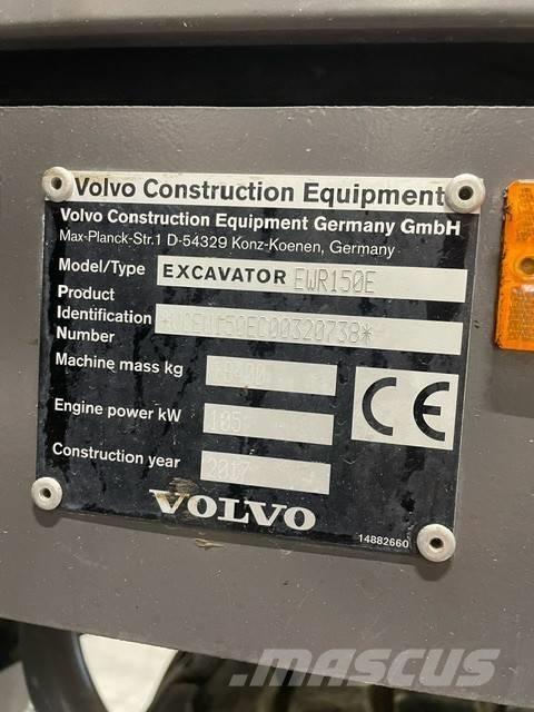 Volvo EWR 150 E Excavatoare cu roti
