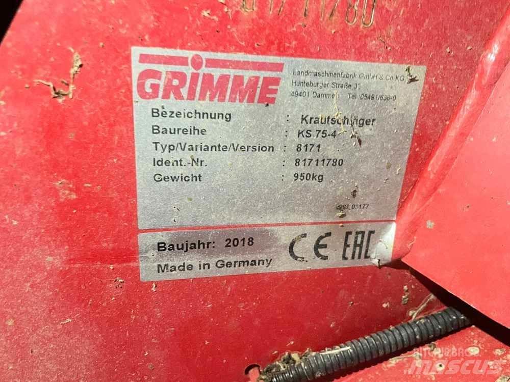 Grimme KS 75-4 Echipament cartofi - Altele