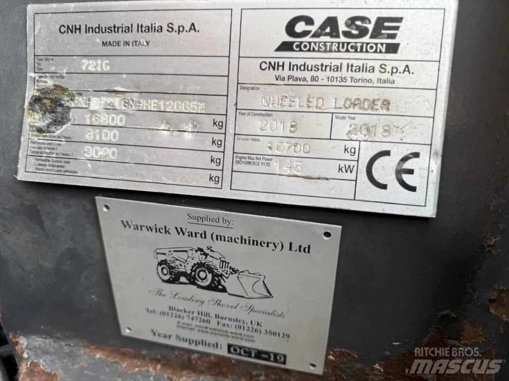 CASE 721 GXR Incarcator pe pneuri