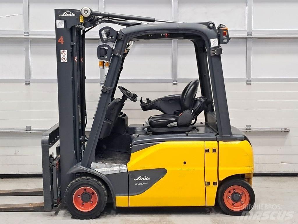 Linde E20PL-02 Stivuitor electric