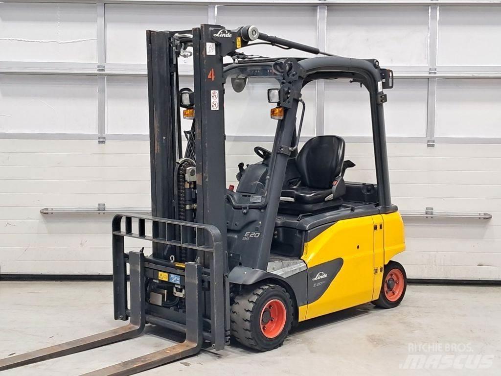Linde E20PL-02 Stivuitor electric