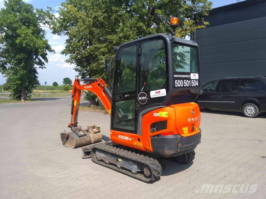 Kubota KX 018-4 Mini excavatoare < 7t