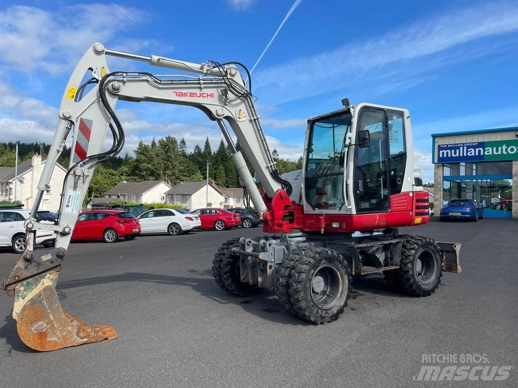 Takeuchi TB295W Excavatoare cu roti