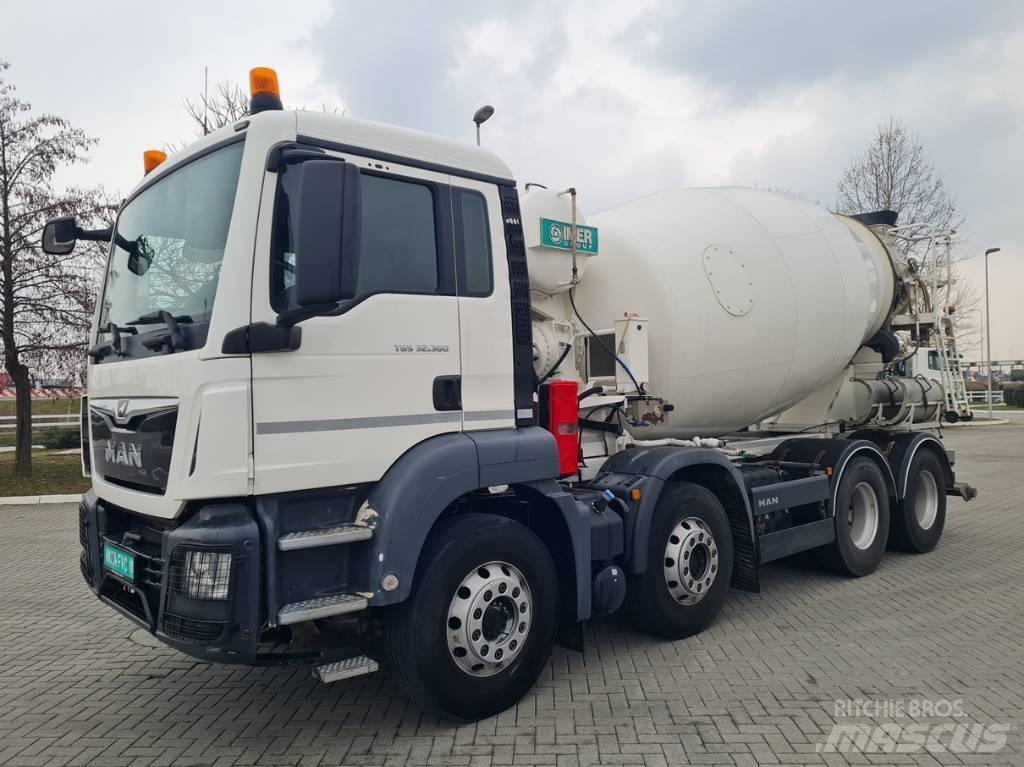 MAN 32.360 / IMER 9 m3 Betoniera