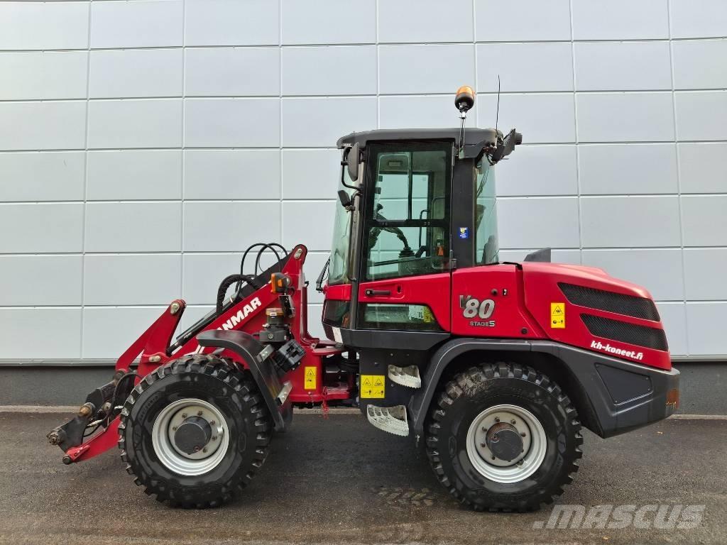 Yanmar V 80 Incarcator pe pneuri