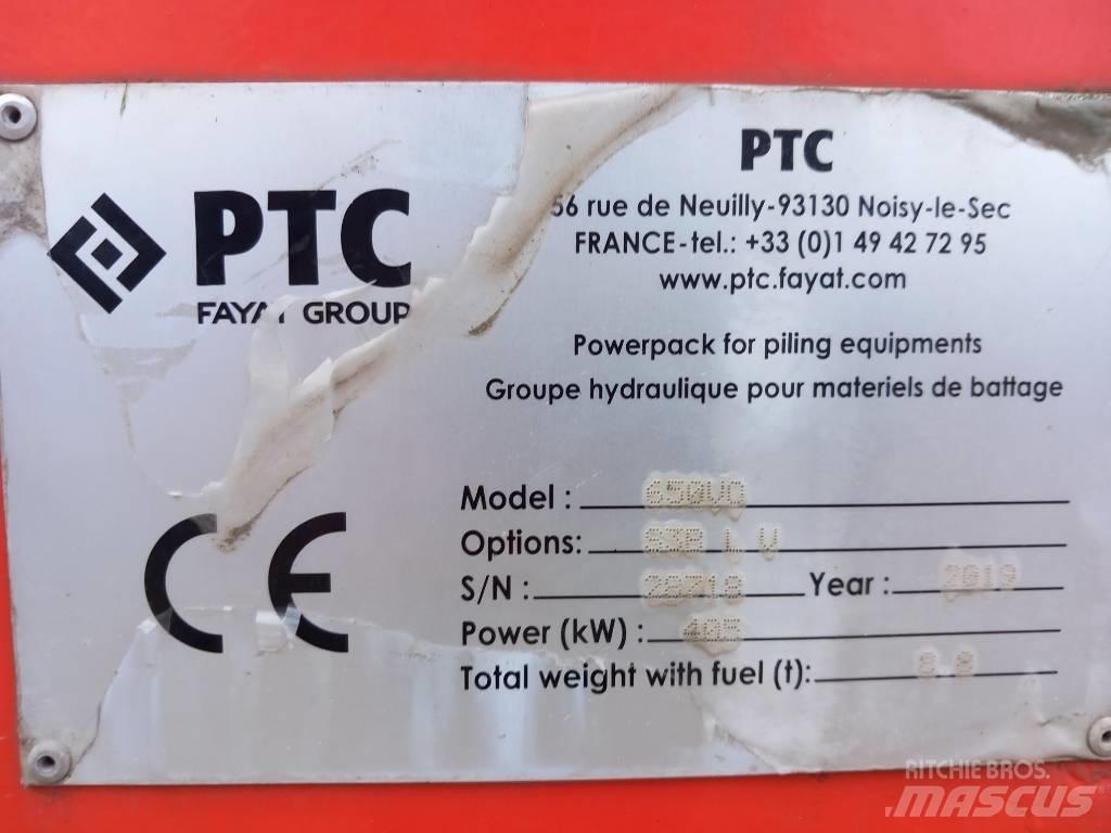  PTC 32HFV Vibratoare forare piloni