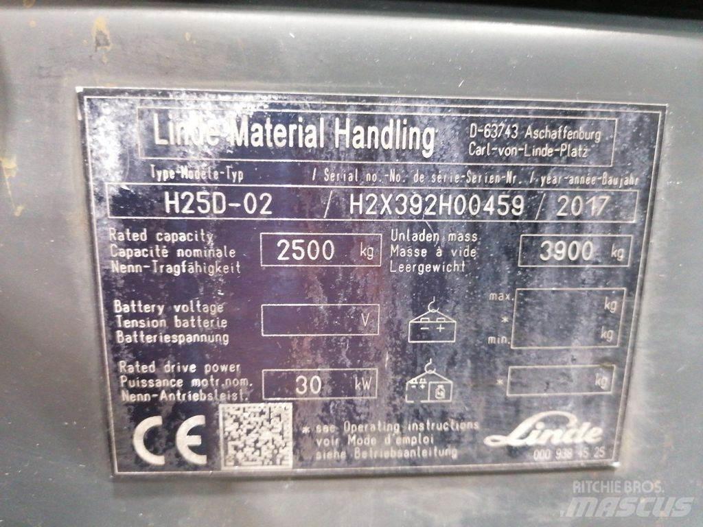 Linde H25D-02 Stivuitor diesel