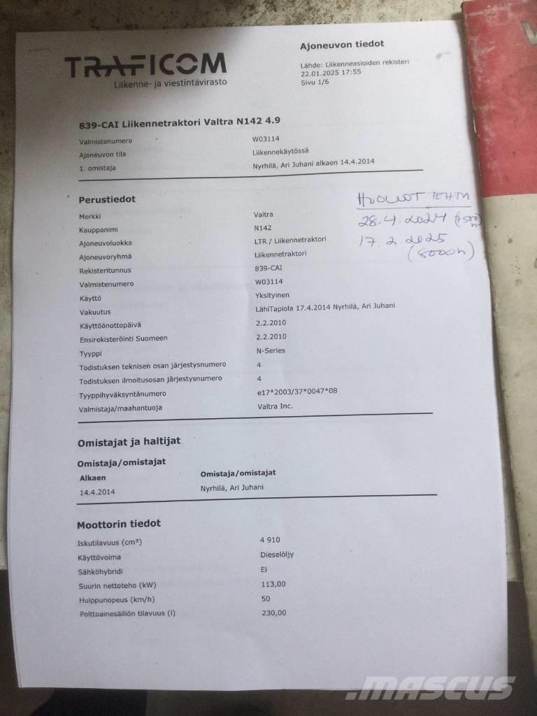 Valtra N 142 Direct Tractoare