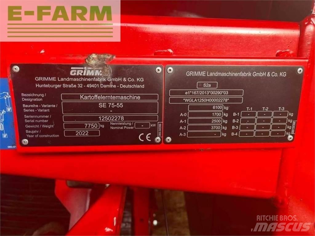 Grimme se 75-55 sb Recoltatoare de cartofi