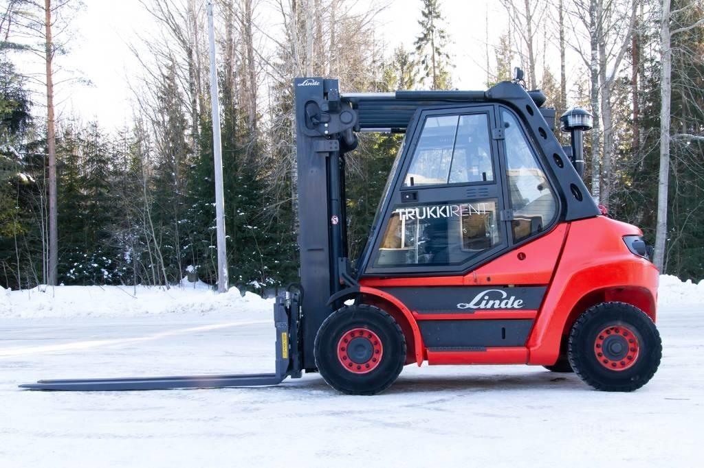 Linde H70D-01 Stivuitor diesel