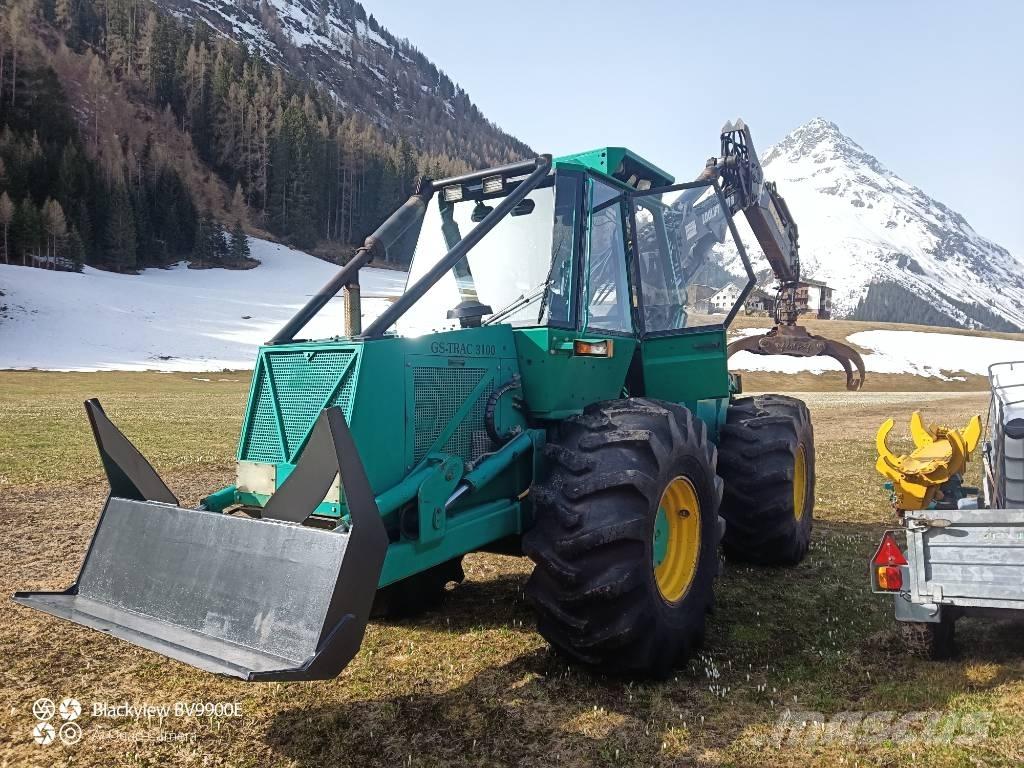  Lauer GS TRAC 3100 Utilaje de manevrarea a bustenilor