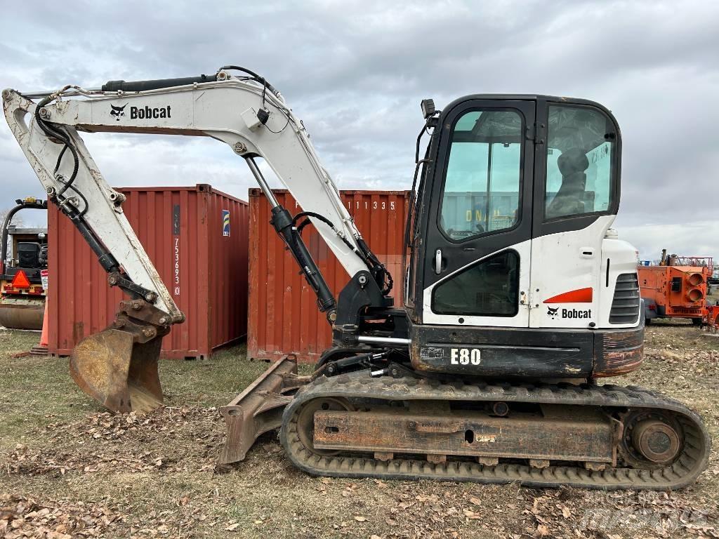 Bobcat E 80 Excavatoare pe șenile
