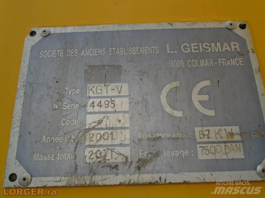 Geismar KGT-V Excavatoare cu roti