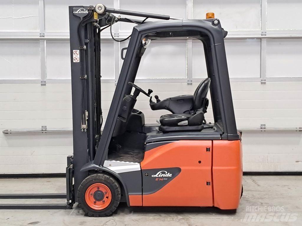 Linde E14-02 ion Stivuitor electric