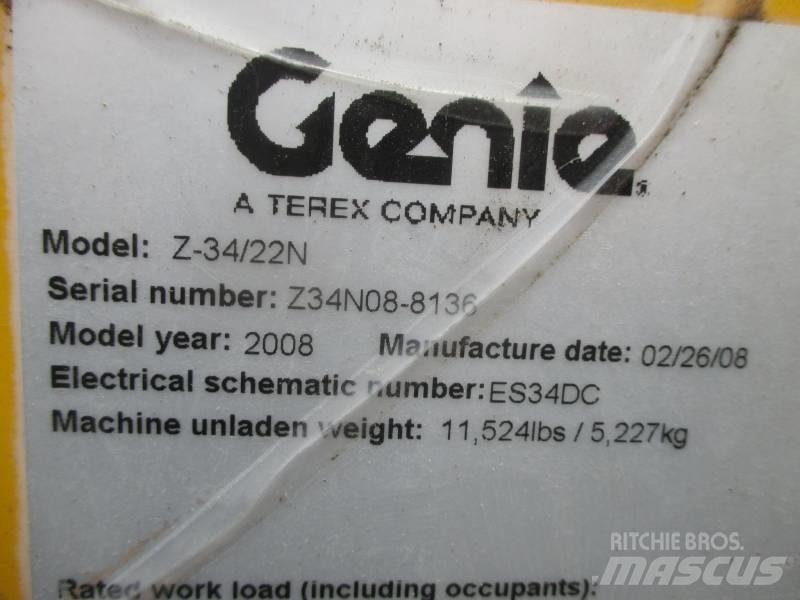 Genie Z 34/22 N Nacele cu brat articulat