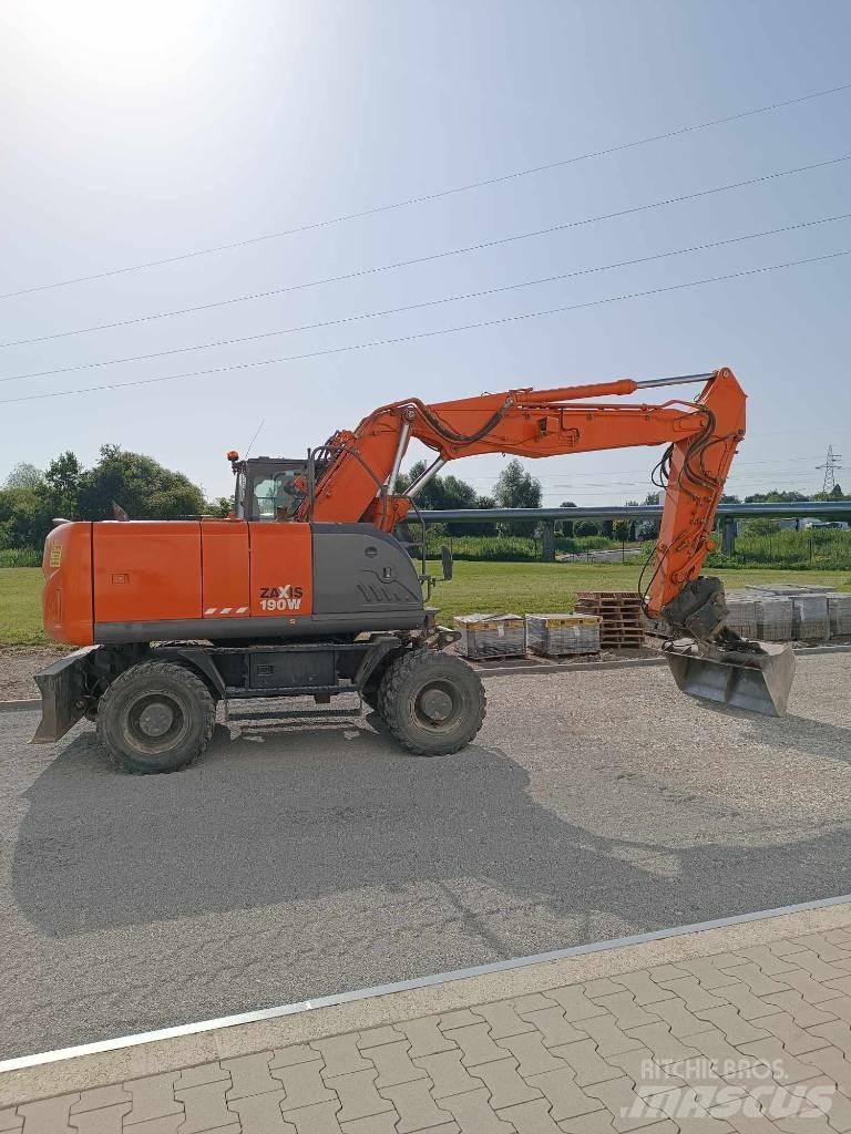 Hitachi ZX 190 W-3 Excavatoare cu roti