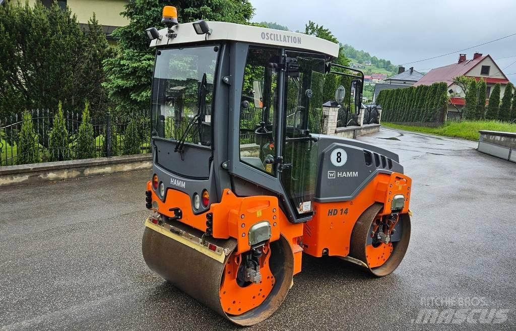 Hamm hd 14 vo Cilindri compactori dubli