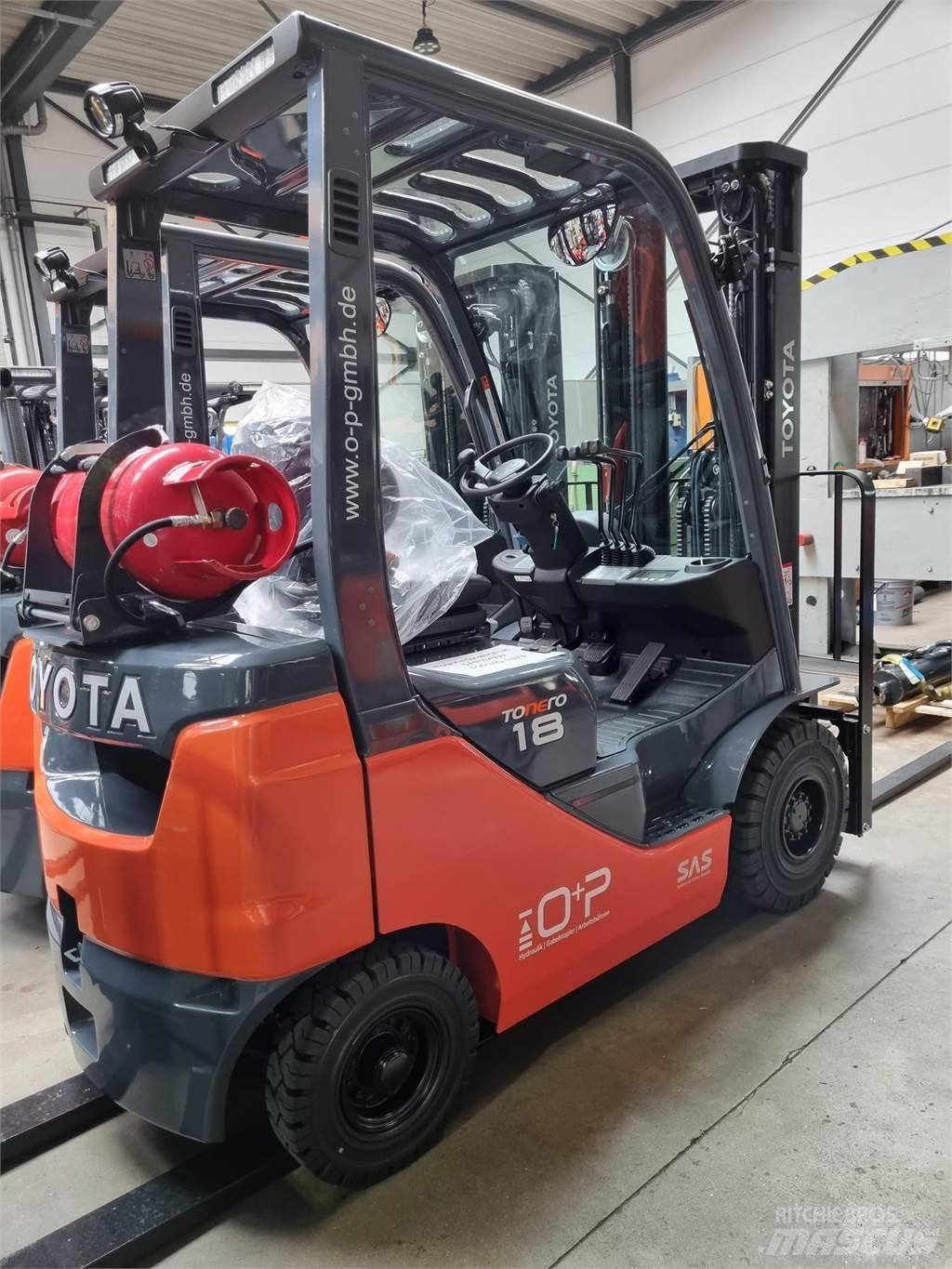 Toyota 02-8FGF18 Stivuitor GPL