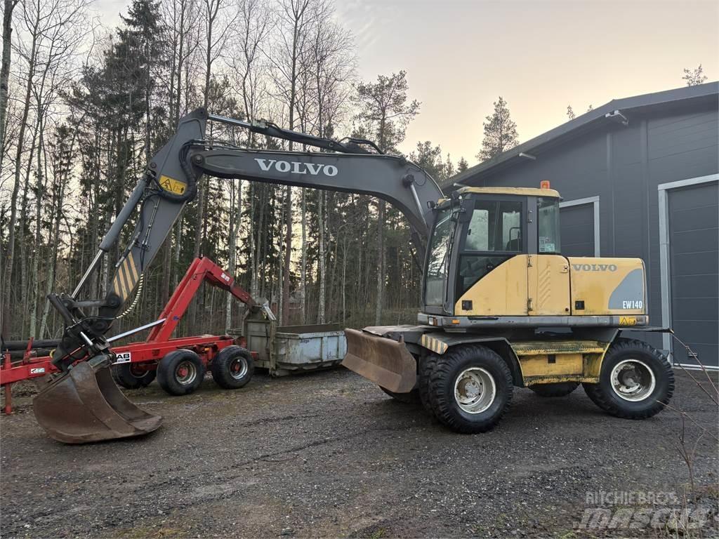 Volvo EW140 Excavatoare cu roti