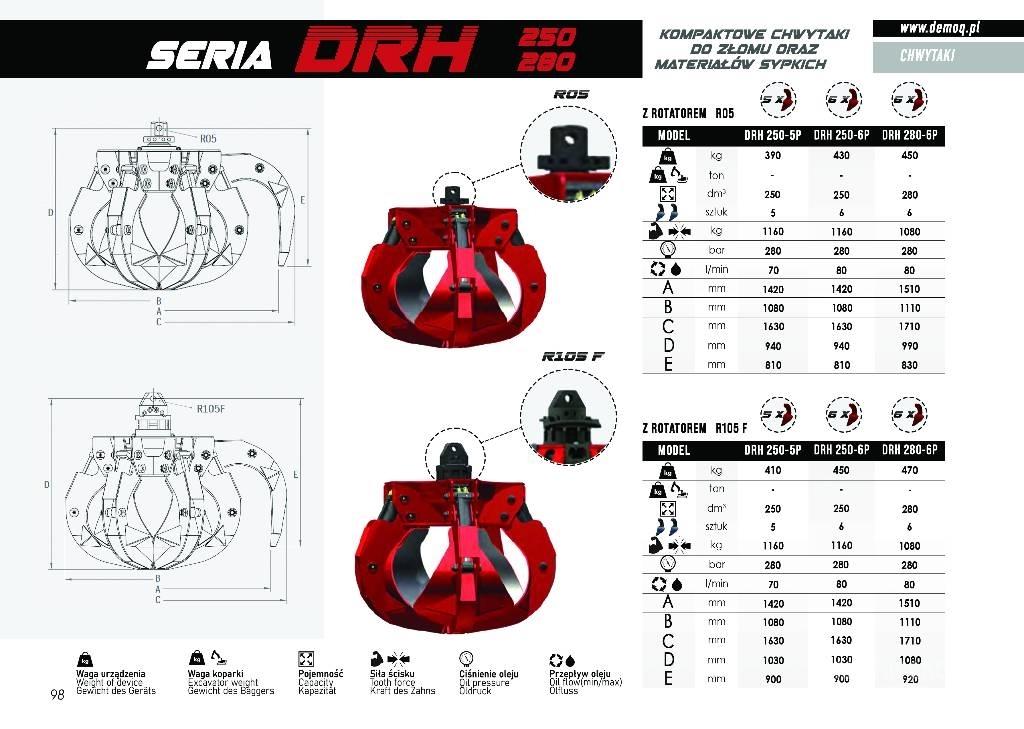  DEMOQ DRH280-6P Cupa