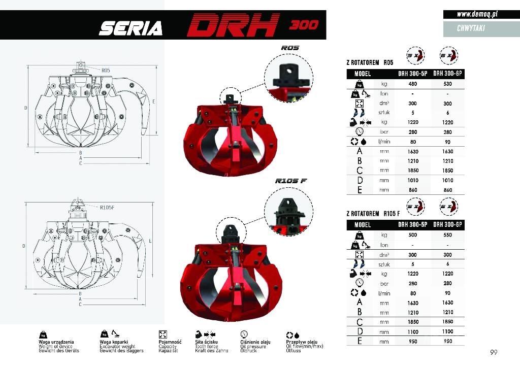  DEMOQ DRH280-6P Cupa