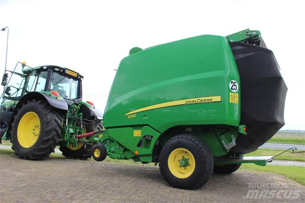 John Deere 990 Masina de balotat cilindric