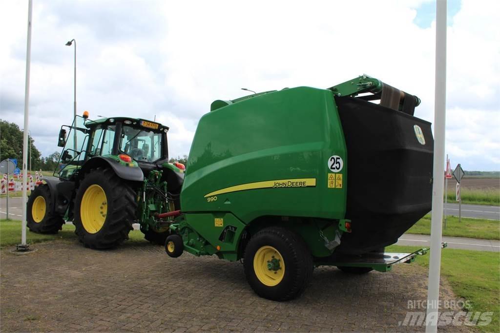 John Deere 990 Masina de balotat cilindric