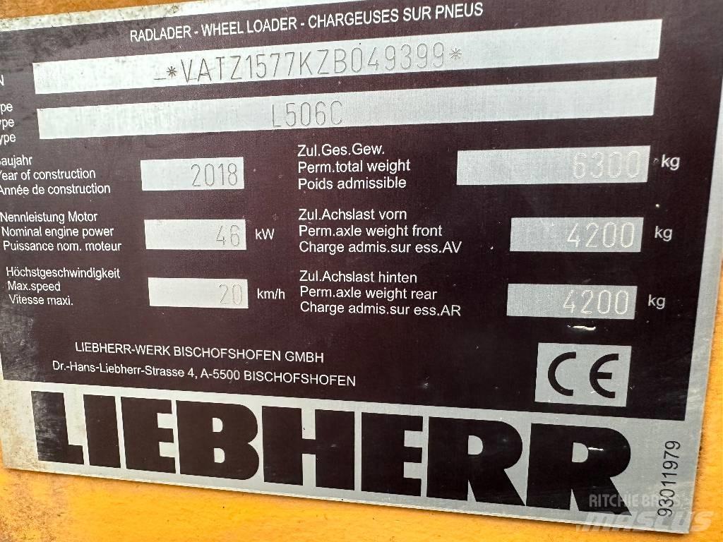Liebherr 506 Incarcator pe pneuri
