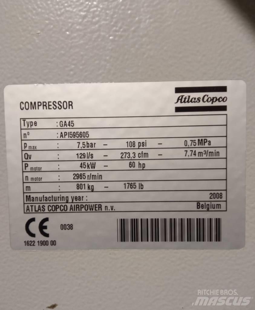 Atlas Copco GA45 Compresoare