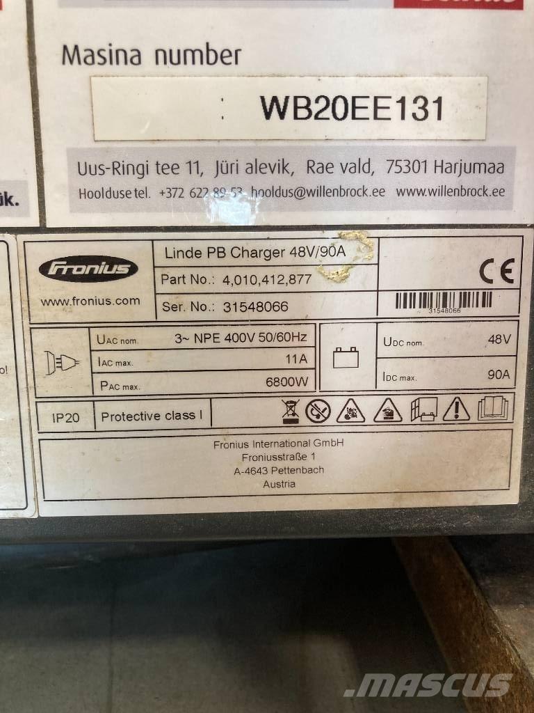 Linde E 16 P Stivuitor electric