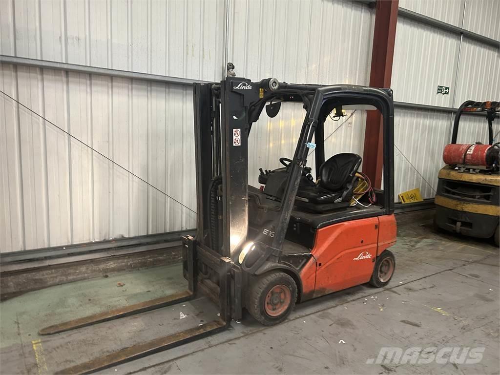 Linde E16P-01 Stivuitor electric