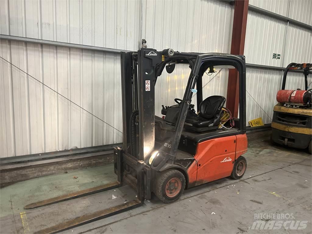 Linde E16P-01 Stivuitor electric