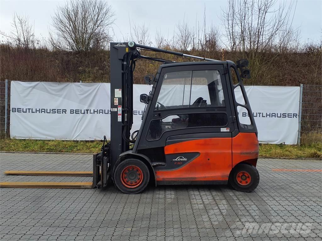 Linde E50HL Stivuitor electric